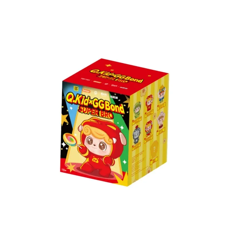 Q Kid GG Bond Super Bro Series Blind Box Q Baby Vinyl Mystery Box