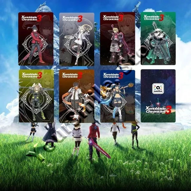 Xenoblade3 amxxbo card Xenoblade Chronicles 3 amibo card shulk Monardo pypa  mythra nfc card for NS switch - AliExpress