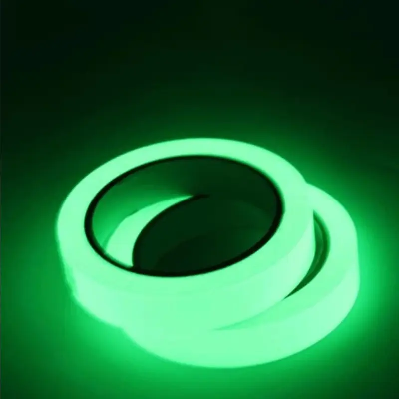 Luminous Tape Green Warning Ground Light Storage Stair Anti Slip Sticker Reflective Fluorescent Tape warning tape adhesive tapes adhesive tape