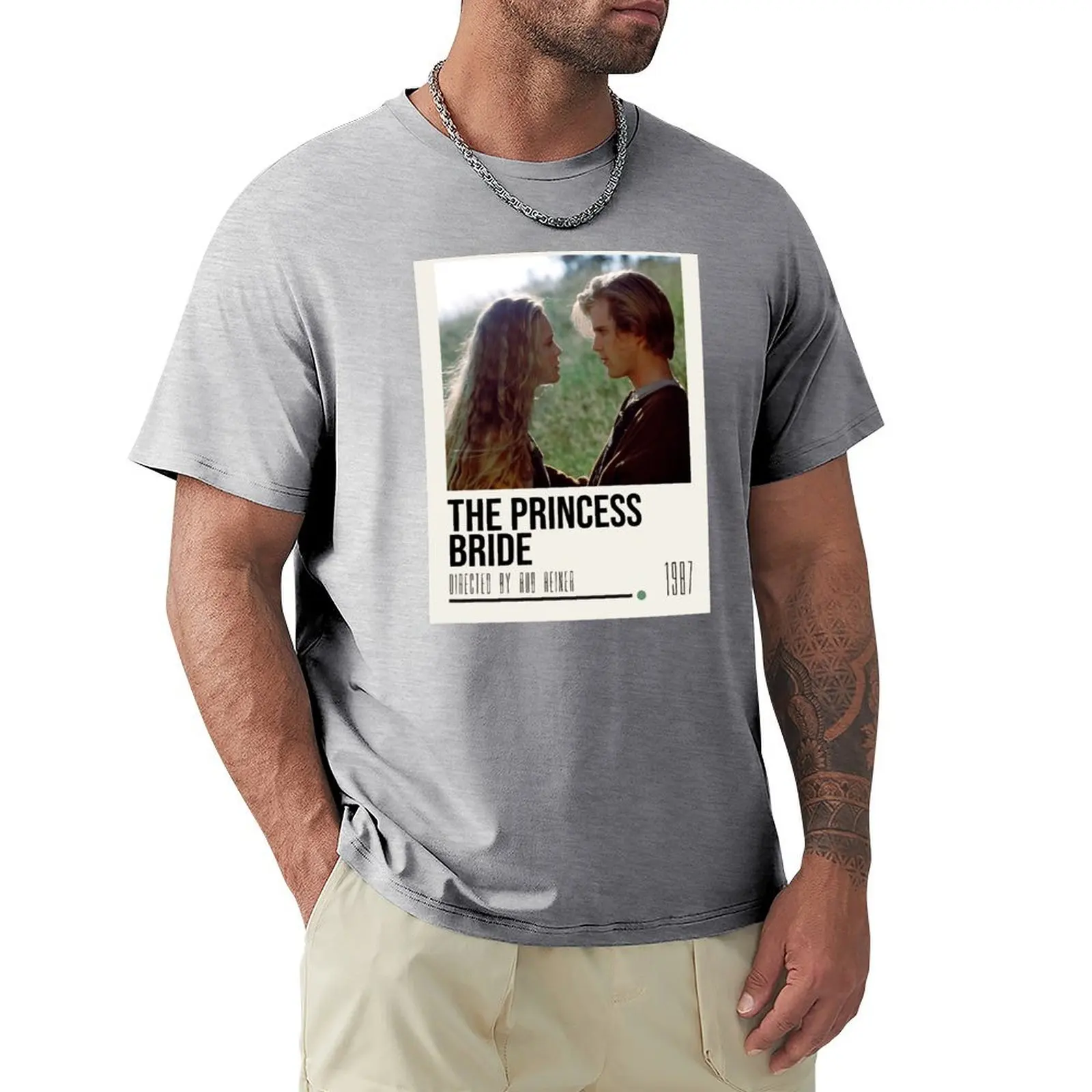

The Princess Bride Movie Poster Art T-shirt plus sizes anime T-shirt men