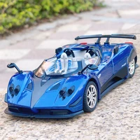 1:24 Pagani ZONTA HP Barchetta Alloy Sports Car Model Diecasts Metal Racing Vehicles Car Model Sound Light Simulation Kids Gifts 1
