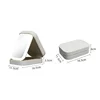 Portable Cosmetics Storage Boxes With Led Light Mirror Waterproof Dustproof Makeup Storage Box Travel Organizer Cases For Women 6