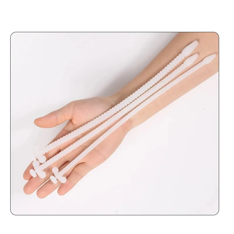 Silicone Urethral Sound 3 Size Penis Insert Stimulation Dilator Chastity Catheter Hollow Penis Plug Stopper Men Gay Sex Toy