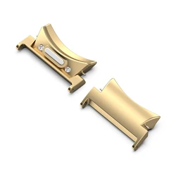Quick Fit Stainless Steel Metal Adapter Connector - Galaxy 4 40mm 40mm (Gold)