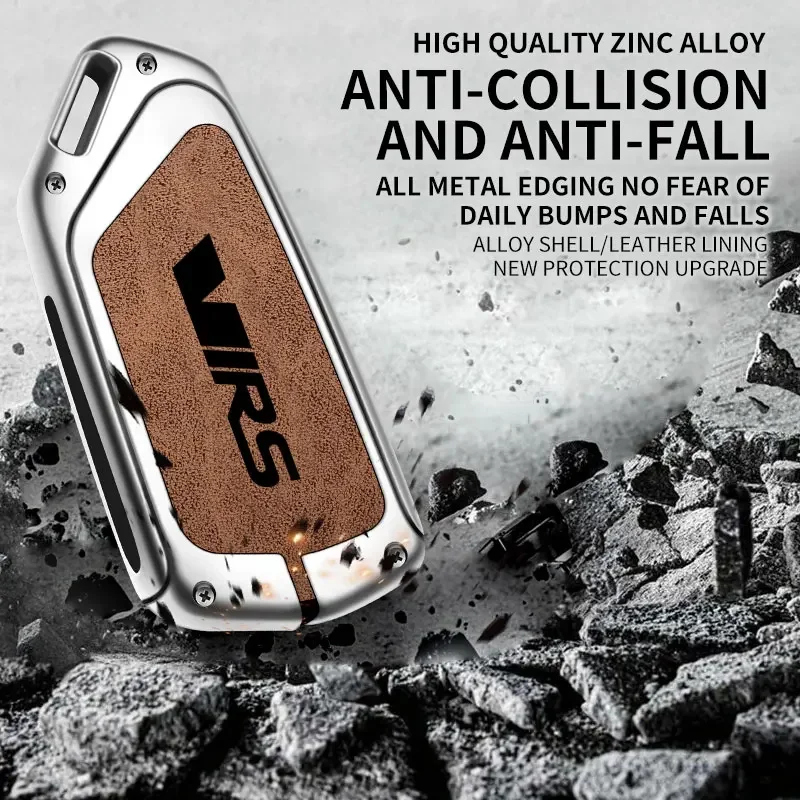 Premium Zinc Alloy Car Key Protection Cover