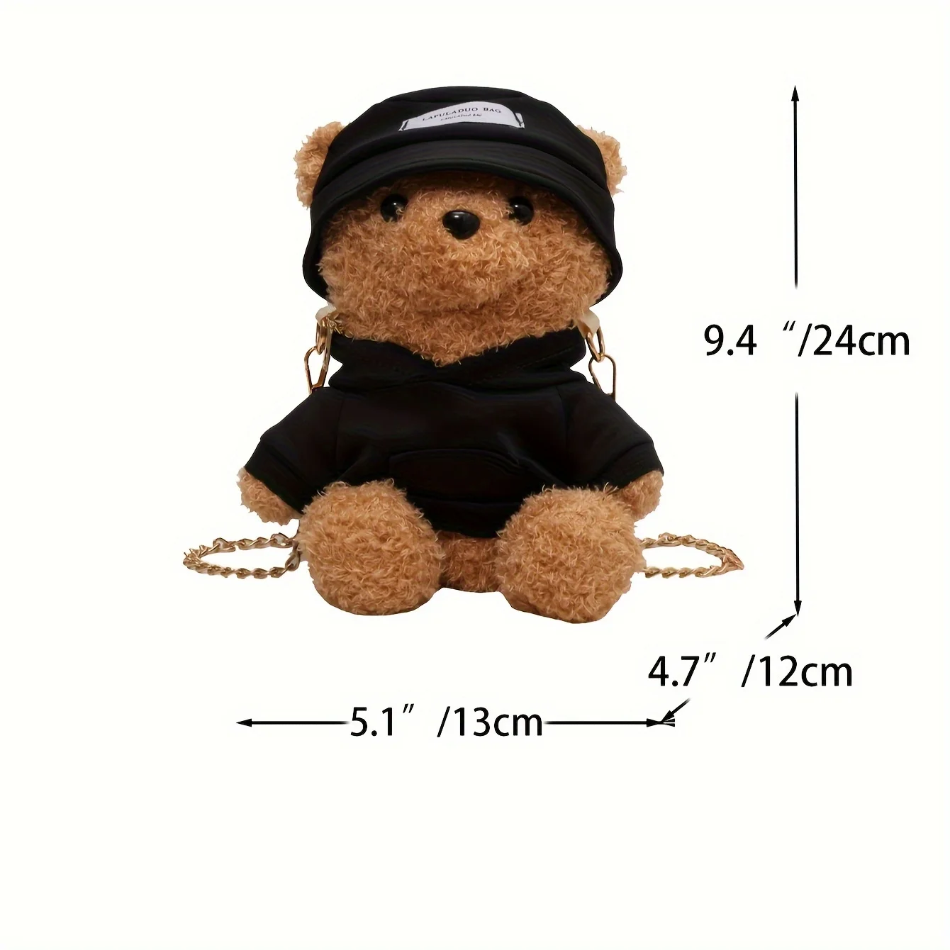 Mini Kawaii Bear Novelty Bag Plush Cute Cartoon Crossbody