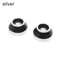 Motorbike Electric Scooter Anti - Crash Protection Pads - Shock Absorption Slider Cups (Silver)