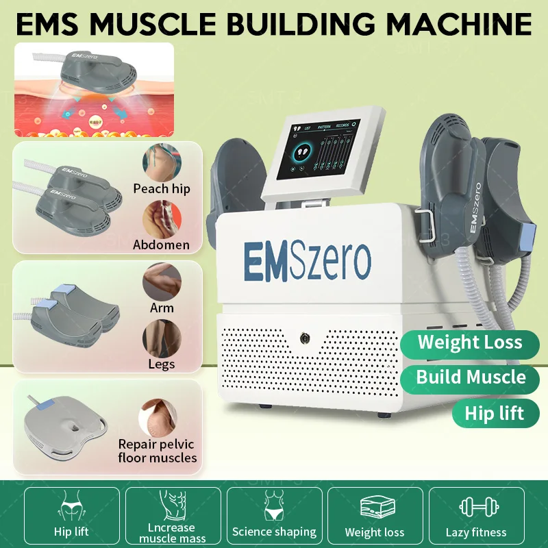 

EMSzero RF 6500W HI-EMT Slimming Machine Muscle scuplting CE Certification Body Sculpting Optional Pelvic Cushion