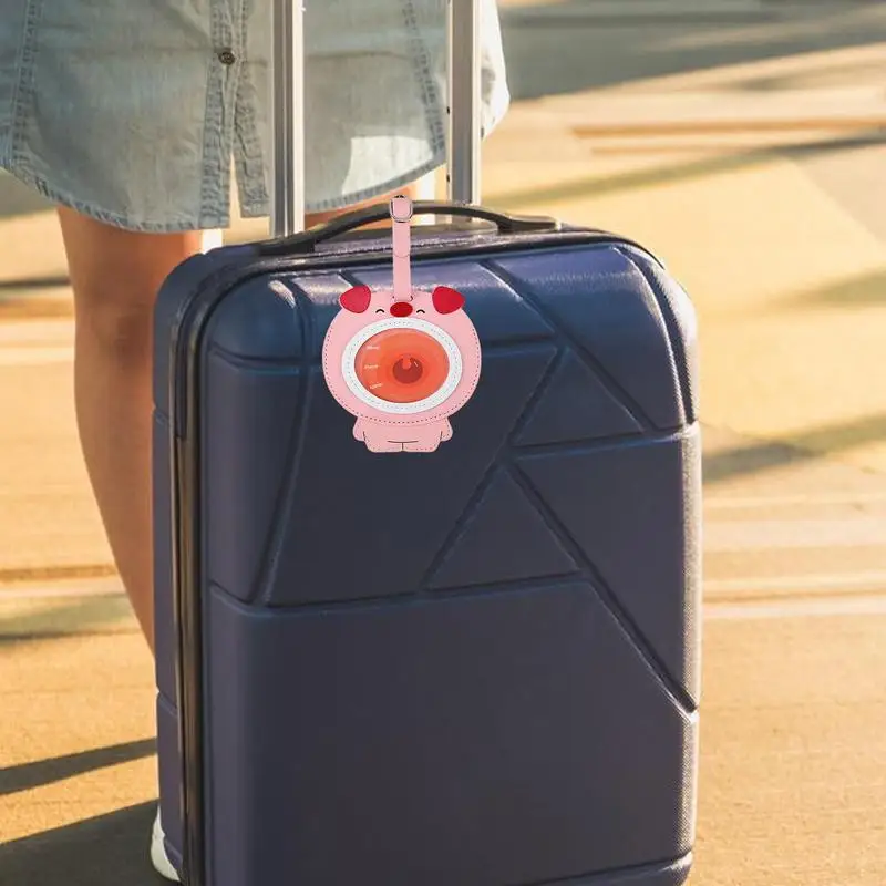 Travel Bag Tags Animal Suitcase Decorations Luggage Identifiers Beautiful Backpack Decorations Travel Accessories For Women Men