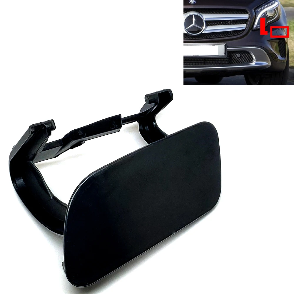 Headlight Washer Cover Fit 14-17 Mercedes-Benz GLA-Class W156 X156 180 200 220 250 45AMG A1568851022 A1568850922