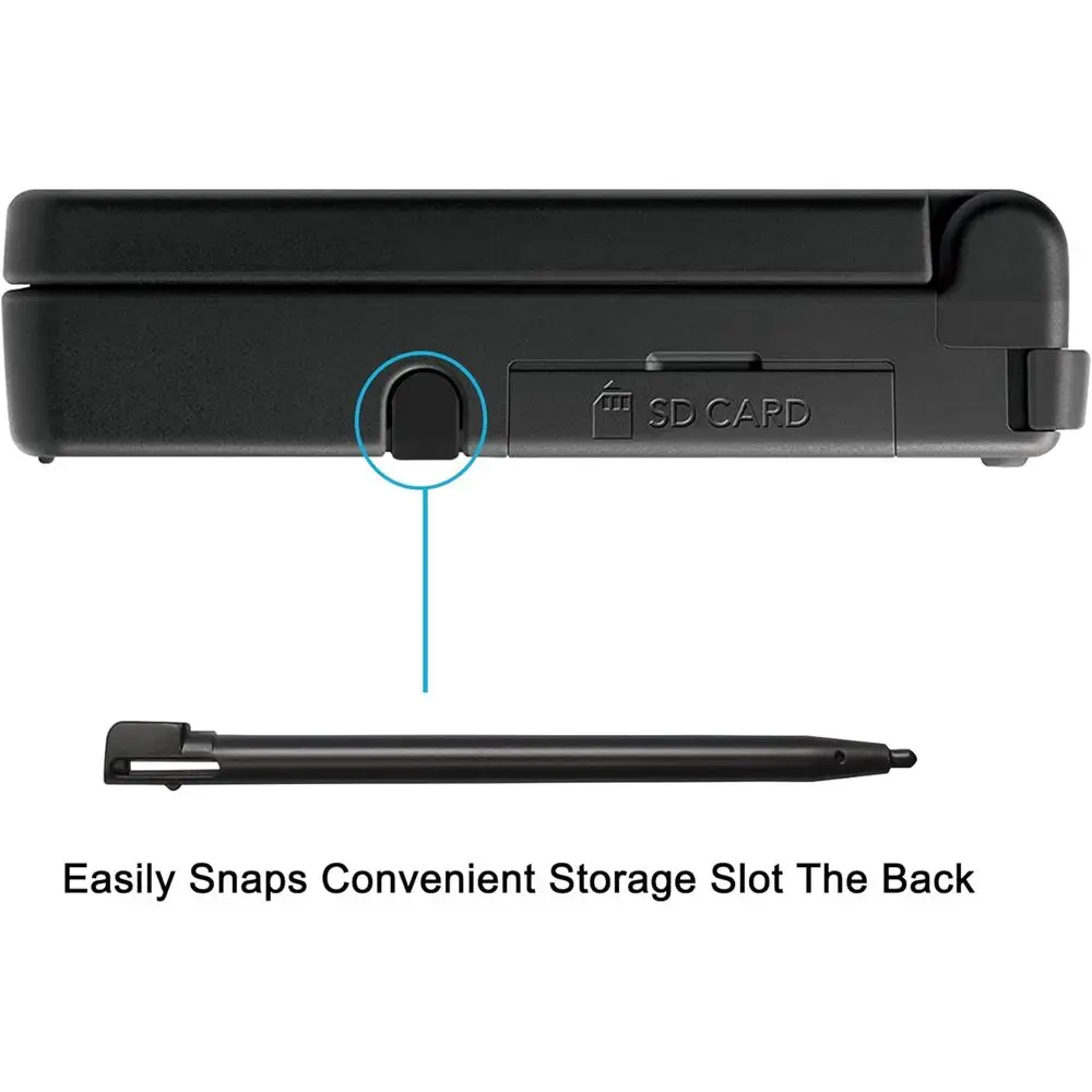 DSi Stylus Pen Replacement 2 in 1 Combo Touch Styli Pen Set 2 Pcs Compatible with Nintendo DSi