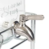 Outdoor glass beverage maker 2 packs, hanging chalkboard and stainless steel faucet, for lemonade, tea, cold water 3