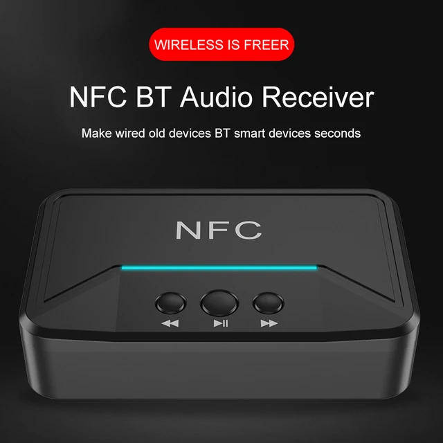 Bluetooth 5.0 Audio Receiver Adapter NFC - Audio Signal Converters, Audio-Video Products