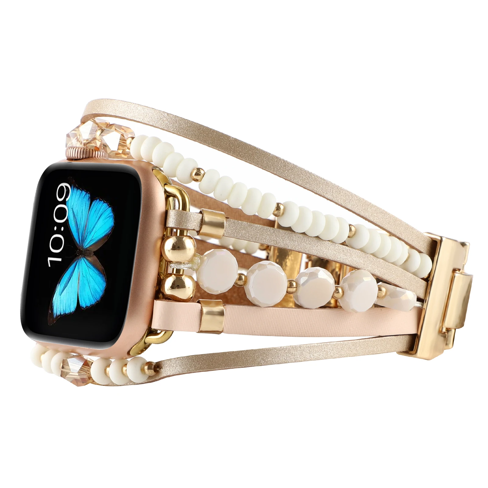 Pulseira para Apple Ver Feminino Ornamento Corrente Pulseira para Série 87654321 se Pulseira de Pulso para Iver Ultra - Image 3