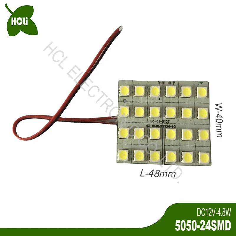 

High quality DC12/24V 5050 Led Car Bulb Auto Reading Light Tail Rear Brake Stop Lamp Panel Dome Board Pads free shpping 50pc/lot