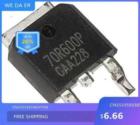 

Бесплатная доставка Новый % 100 Новый % 100 70R600P MOS 7.3A 750V