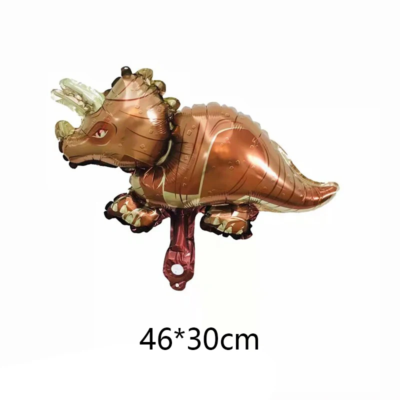 8Pcs Dinosaurier Folie Ballons Kinder Jungen Geburtstag Party Baby Dusche Wohnzimmer Dekorationen kinder Aufblasbare Spielzeug Foto Requisiten – Detail 2