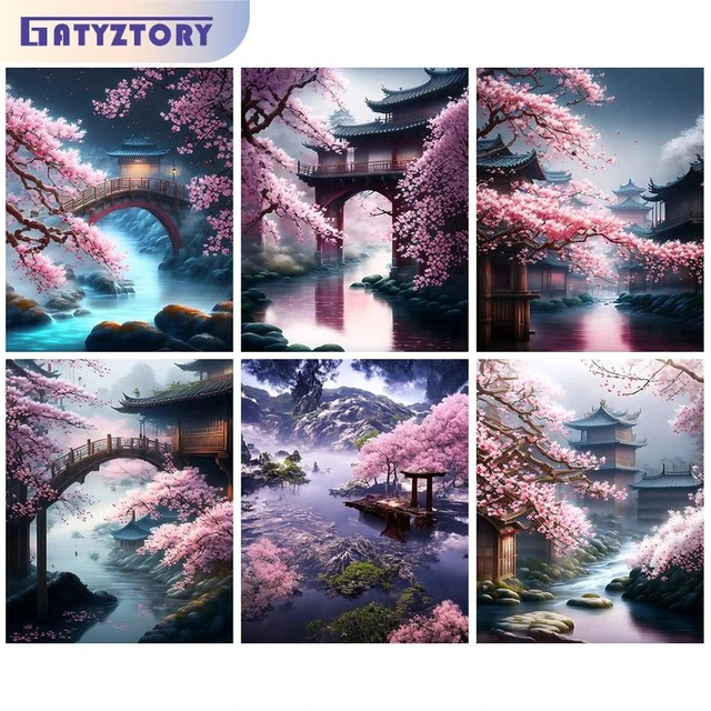 GATYZTORY Decorative Painting By Numbers Harbor Landscape Pictures Paint  For Adults Kids Paint Kit Handicrafts On Canvas Gift - AliExpress