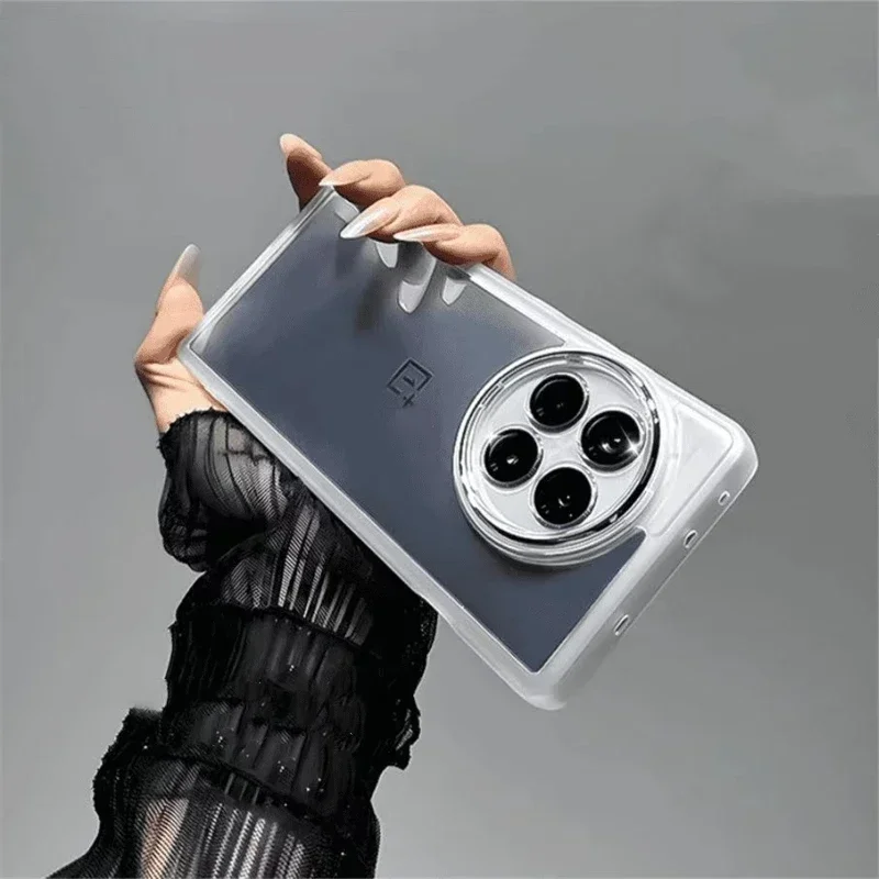 Candy Color Shockproof Silicone Phone Case with Clear Lens Protection