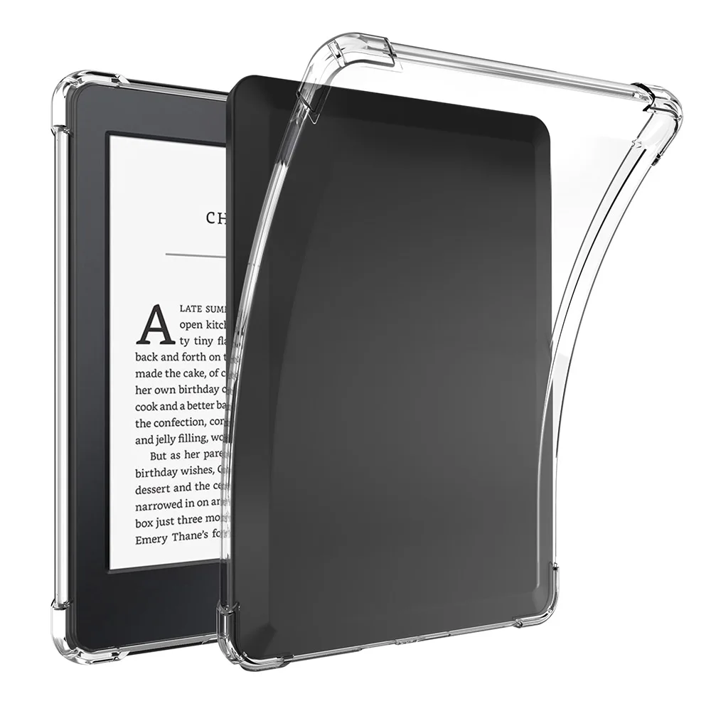 Custodia TPU Trasparente Per Kindle 7ª Gen 2014 | Morbida, Leggera E Antiurto Con Protezione Militare - 4