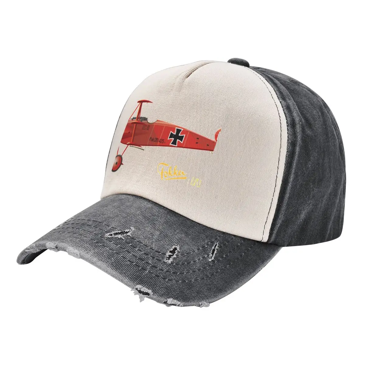 

Fokker DR.1 - 1917 Baseball Cap Luxury Man Hat Horse Hat Men Golf Wear Women's