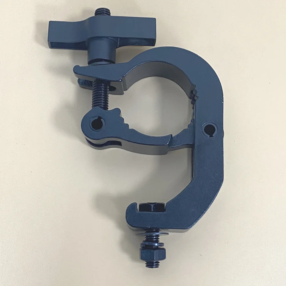 Aluminum Truss Clamp Heavy Duty Hook Mount 40-52mm Tube Loading 200KG Stage Lighting Sound Equipment DJ Iluminacion Moving Head