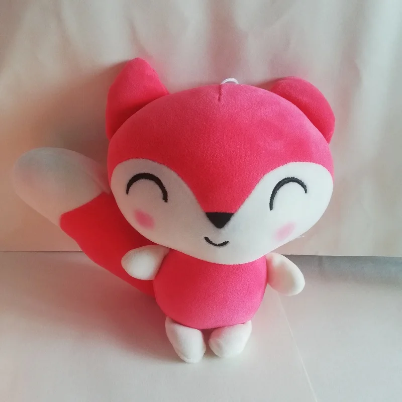 

About 24cm Red Fox Plush Toy Cartoon Fox Soft Doll Kids Toy Birthday Xmas Gift s0809