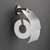 BATHMEN Bathroom Accessories Hardware Set 304 Stainless Steel Surface Plating Towel Bar Soap Net Clothes Hook Paper Towel Holder 2