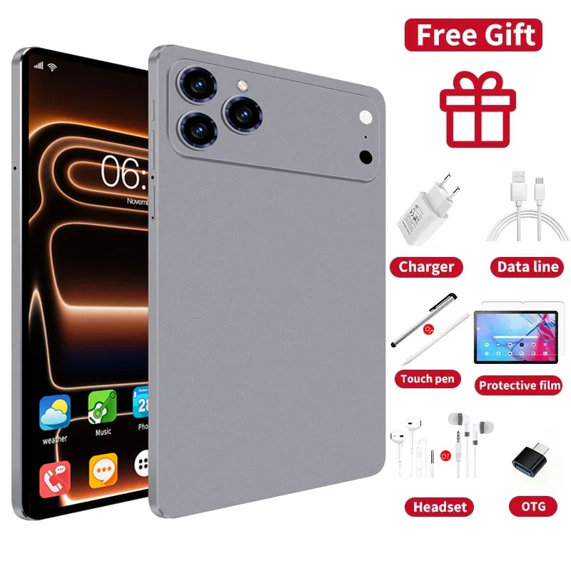 2026 Pad 17 Pro Max Tablet 11.6 Inch 16GB+1TB 20000mAh Battery