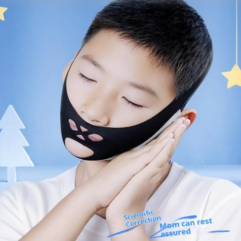 Mouth Breathing Correction Belt- Prevents Snoring And Open Mouth Sleep, For Adenoid Hypertrophy & Face Shape For Kids Adults