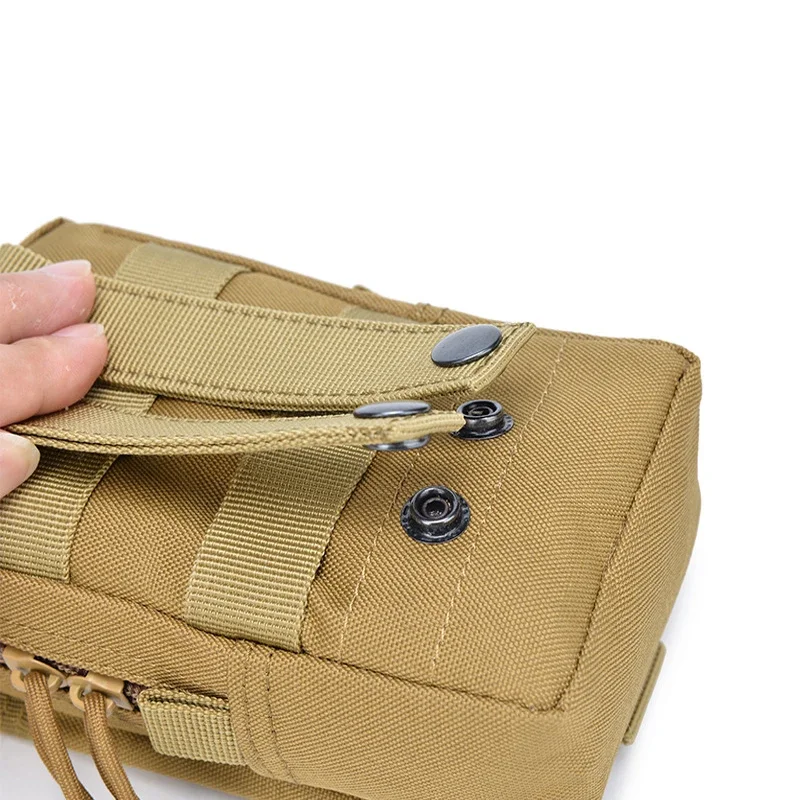 Waterproof Nylon Outdoor Phone Waist Bag for Hiking and Camping
