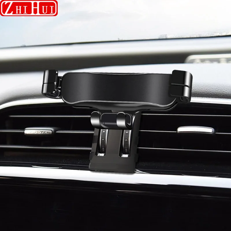 

Car Styling Styling Mobile Phone Holder For Jaguar XF X260 260 XE F-PACE 2015-2020 Air Vent Mount Bracket Gravity Bracket Stand