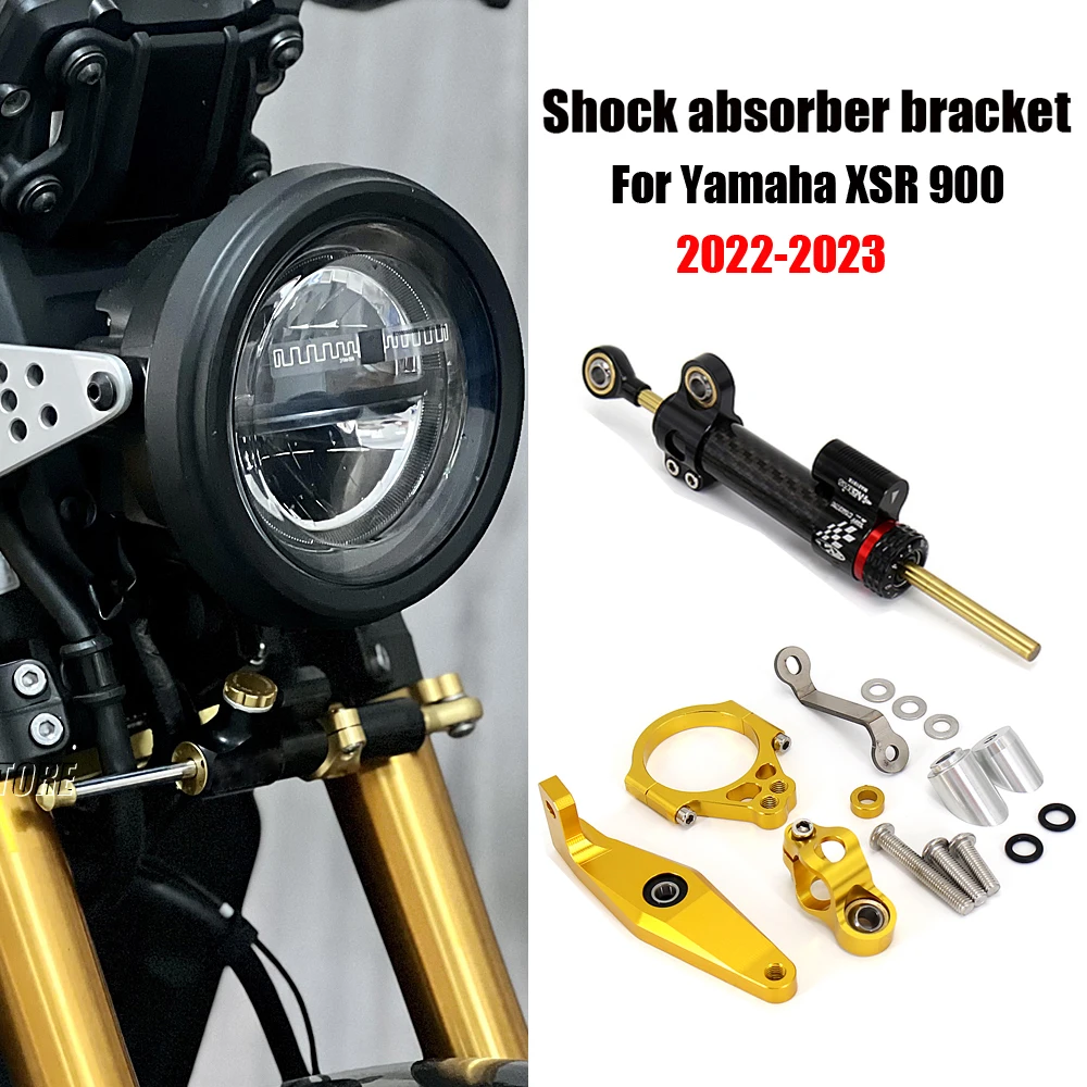 

New Motorcycle Accessories Adjustable Steering Damper Stabilizer Fit For YAMAHA XSR900 XSR 900 xsr900 xsr 900 2022 2023