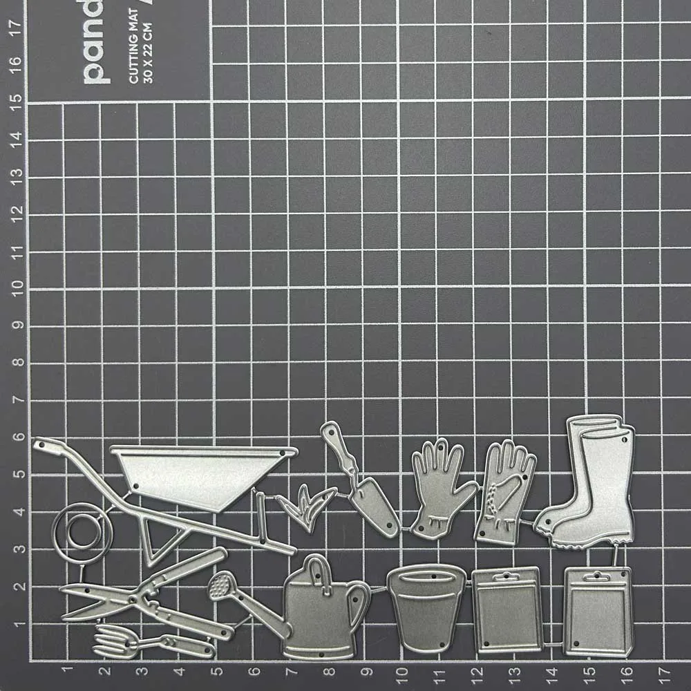 Digital Painting Brush Tools Metal Cutting Dies for DIY Crafts and Scrapbooking