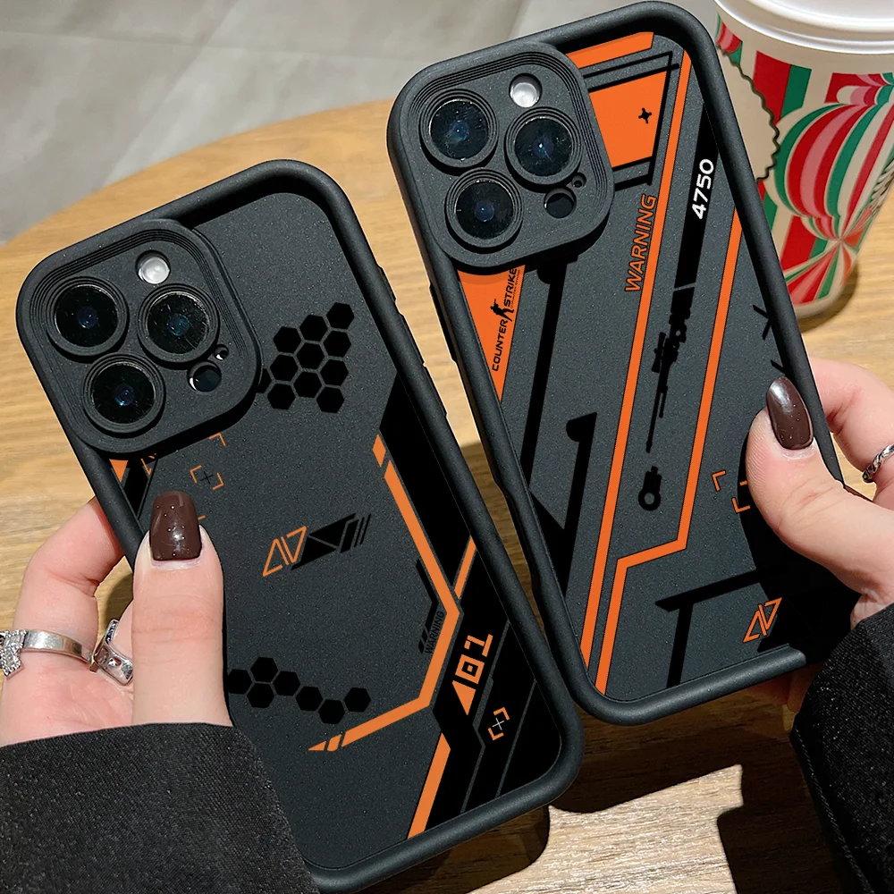Stylish Soft Cover Hot Game C-CSGO Phone Case