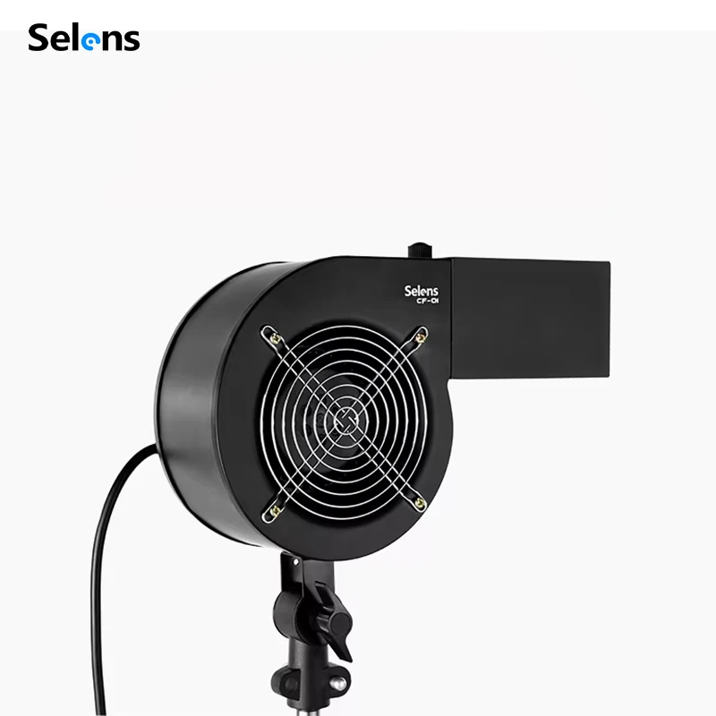 Selens CF-01 Studio photo Photography accessories Wind Hair Blower Stream Fan for Taking Fashion Portrait Photos