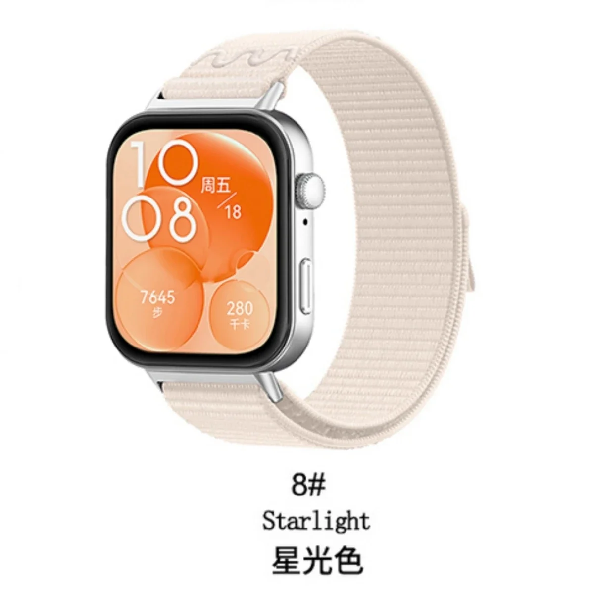Nylon Woven Sports Smartwatch Strap - Durable Wristband Bracelet
