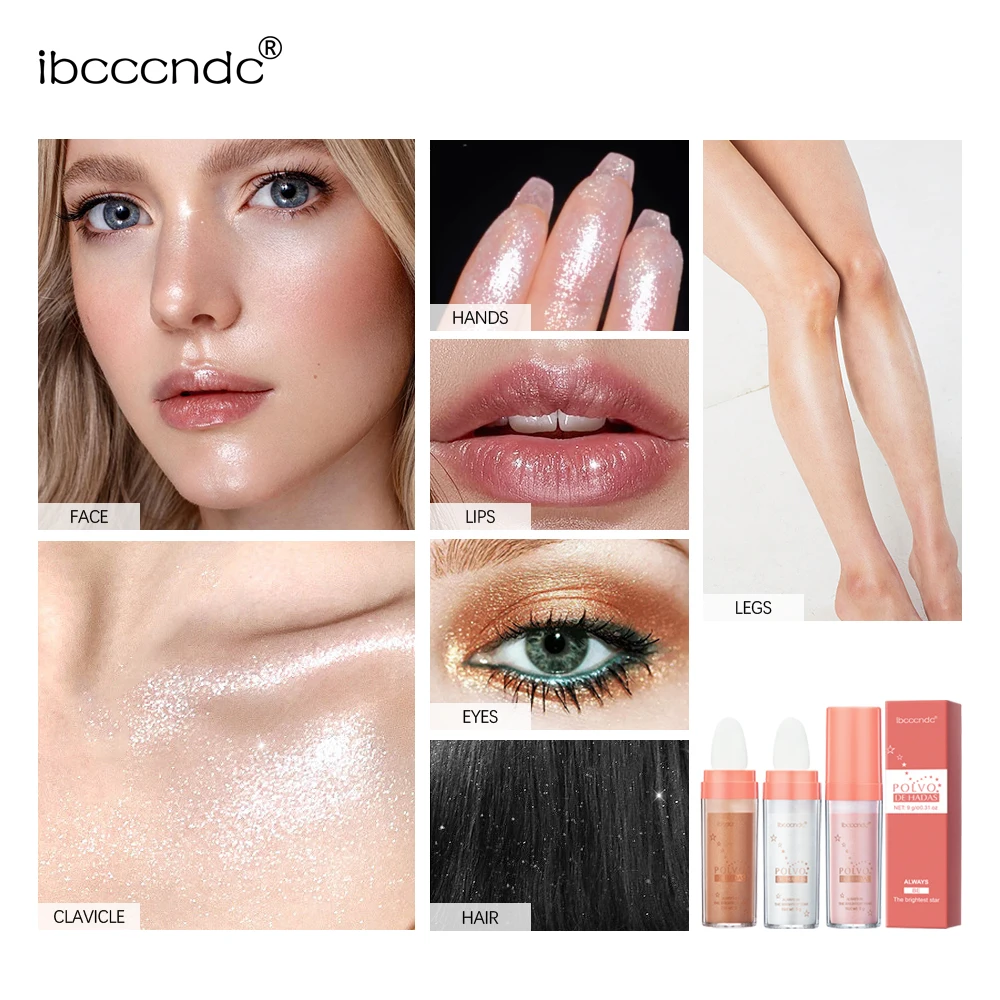 Highlighter Powder Body Makeup Powder For Hair Body