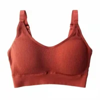 Sous-vêtements Sexy pour femmes, sans anneau en acier, Lingerie, soutien-gorge, haut tubulaire enveloppé sur la poitrine, beauté du dos, en coton actif, Section fine 6