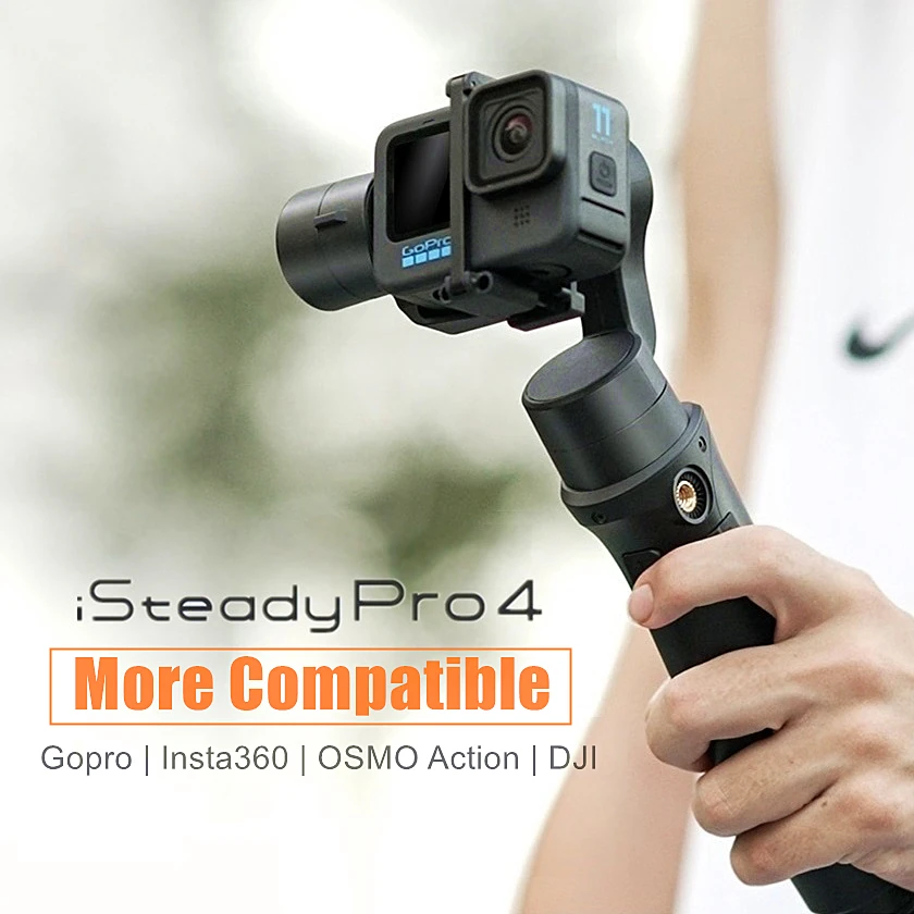 

3-Axis Gimbal Stabilizer for GoPro 10/9/8/7/6/5 OSMO Action Camera Handheld Gimbal for YI Cam, Insta 360, Sony RX0-iSteady Pro4