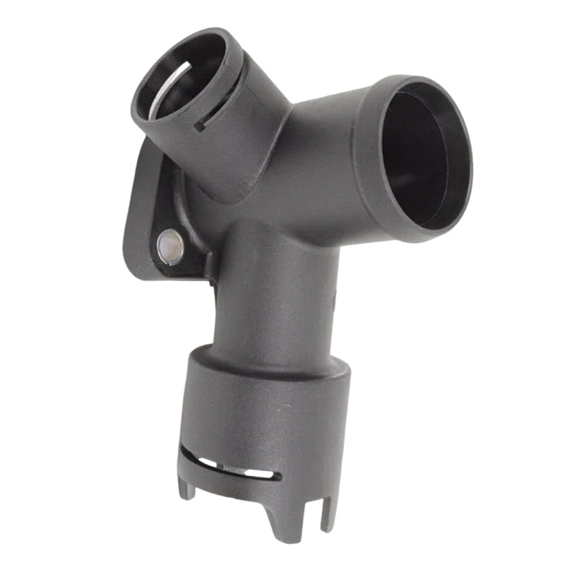 1 Piece 03H121133 Engine Water Flange Pipe Joint Coolant Pump Pipe Joint Black Plastic For Skoda SEAT