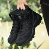 Summer Mesh Breathable Tactical Combat Boots Men Women Outdoor Hiking Sports Shoes 36-46 Size Ultralight 5
