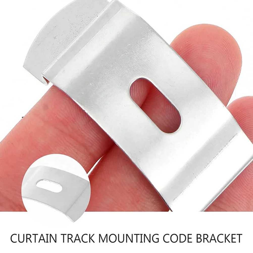 교체 고정 수직 커튼 액세서리, 커튼 루버 브래킷, 루버 고정 브래킷