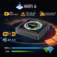 Janmifly Q7S TV Box Android14 Allwinner H313 Восьмиядерный процессор с поддержкой 4K 6K Netflix 4 ГБ 128 ГБ WIFI 6 Телеприставка Домашний медиаплеер — изображение 4
