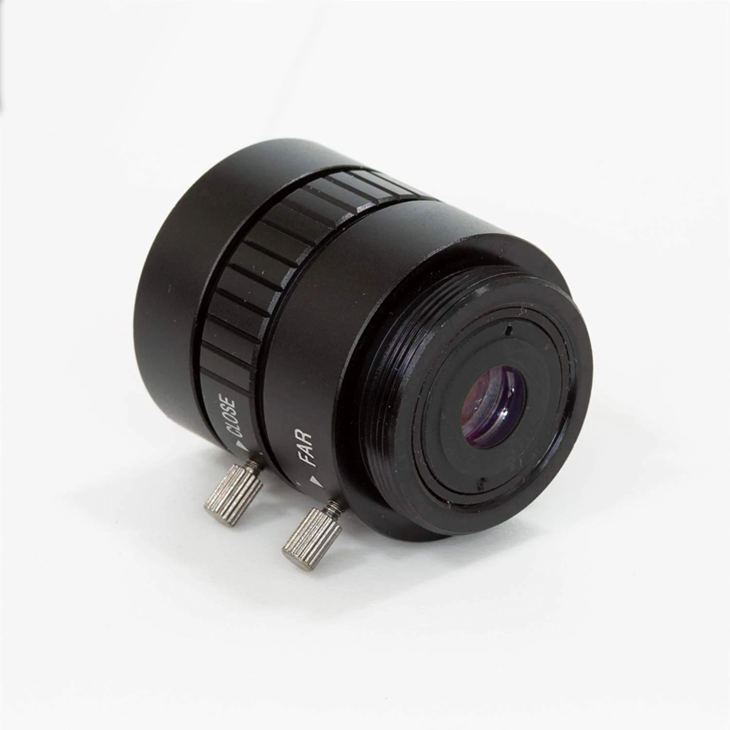 CCTV Lens for Raspberry Pi HQ Camera, Wide Angle CS-Mount Lens, 6mm Focal Length with Manual Focus and Adjustable Aperture