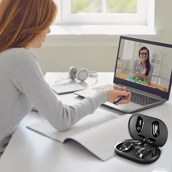 Wireless BT Translation Earbuds Real Time 144 Languages Ai Translating Earbuds Headphones 3-in-1 for Travel Business Learning 4