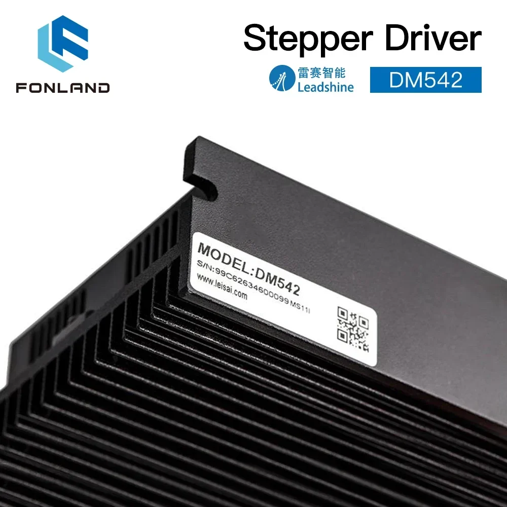 Stepper Motor Driver Leadshine DM542 2 Phase 20-50VAC 1.0-4.2A for NEMA17 NEMA23 Stepper Motor Controller 42 57 Motor