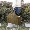 Log Storage Holder Carrier Canvas Firewood Bag Durable Fire Wood Tote Outdoor Portable Organizer 5