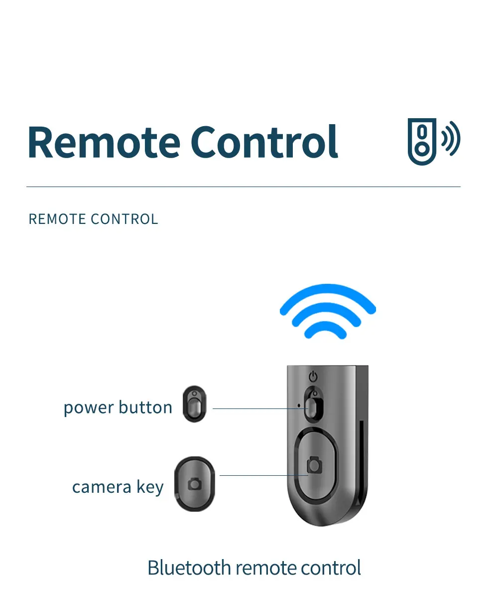 dobrável para Câmeras de Ação Gopro, Smartphones Balance Steady Shooting Live