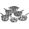 Space-Saving Stainless Steel Pots and Pans, 10-Piece Cookware Set 2